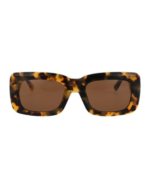 The Attico Brown Sunglasses