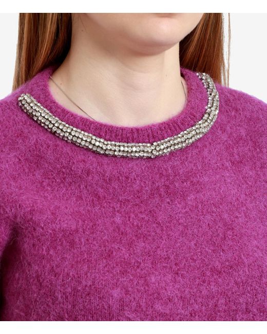 SIMONA CORSELLINI Purple Sweaters