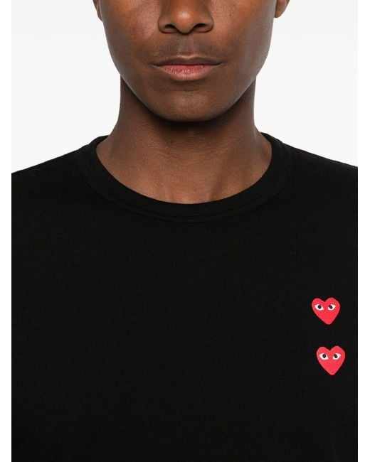 Comme des Garçons Black Cotton T-Shirt