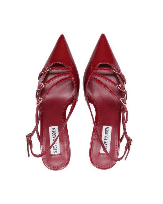Steve Madden Red Mit Ferse
