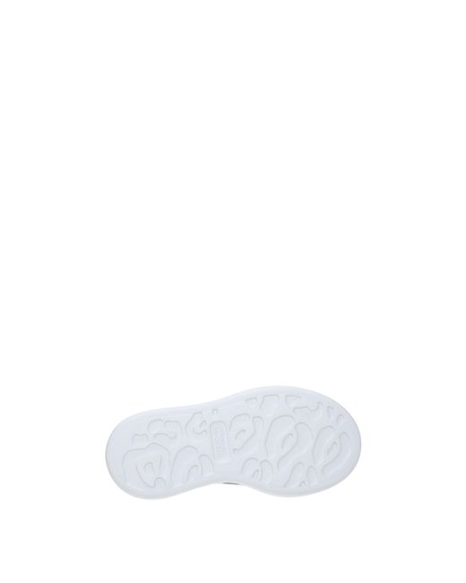 McQueen White Idee Regalo Sneakers Kids Uomo Pelle Bianco/Nero
