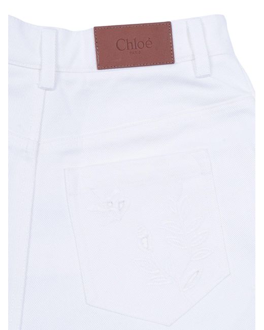Corto Chloé de color White