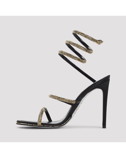 Rene Caovilla White René Caovilla High-Heel Sandal