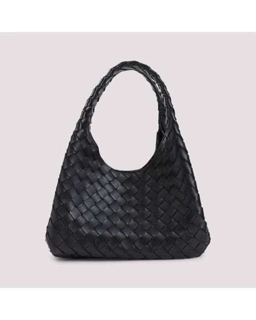 Bottega Veneta Black Campana Small Handbag
