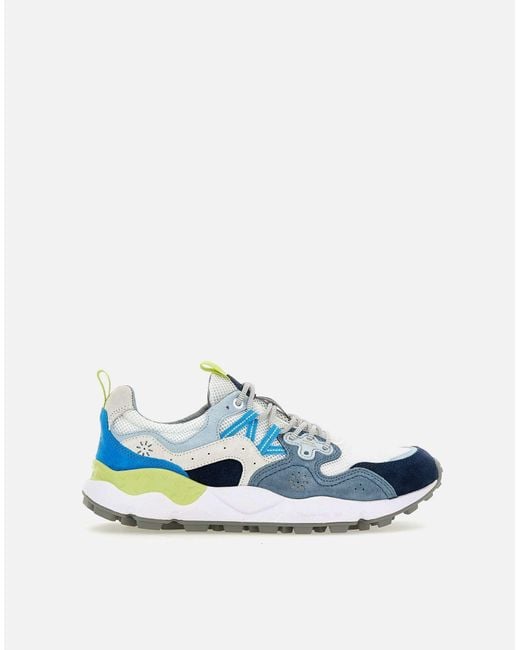 Yamano3 Sneaker Multicolore di Flower Mountain in Blue da Uomo