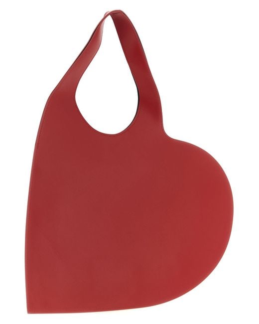 Coperni Red 'Heart' Shoulder Bag