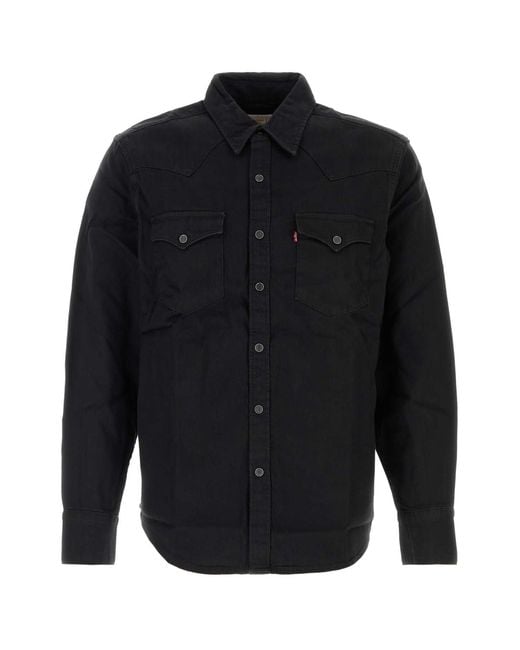 Levi's Blue Denim Barstow Shirt