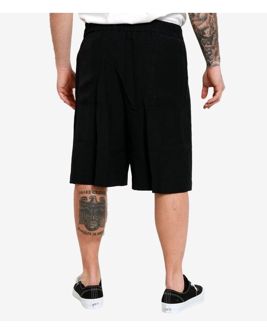 Laneus Black Shorts