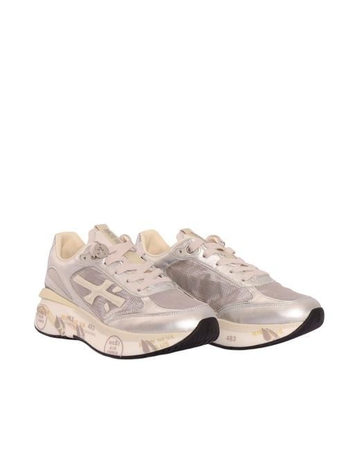 Premiata White Moerund Sneakers