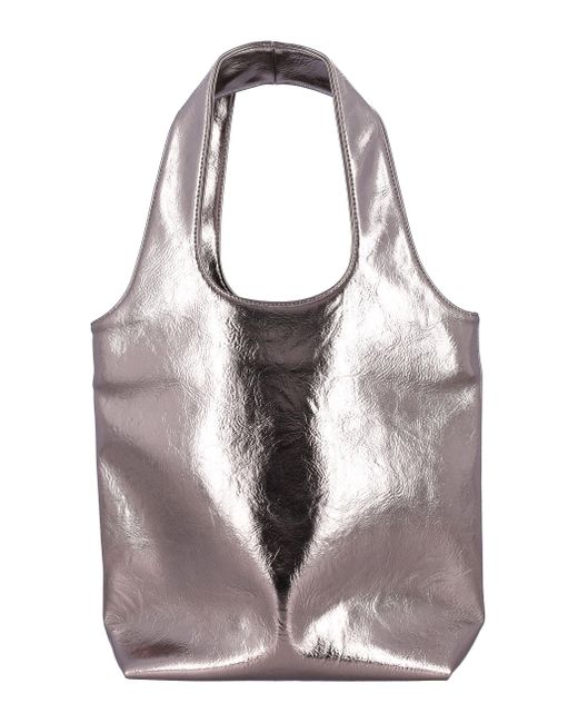 A.P.C. White Ninon Small Tote Bag
