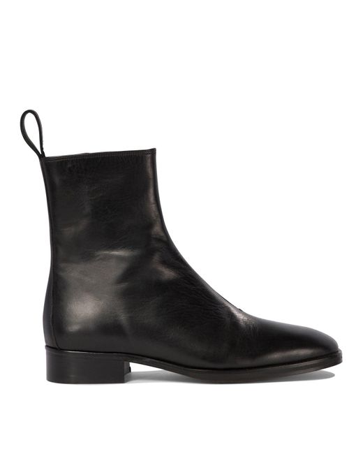 Soeur Black "West" Ankle Boots