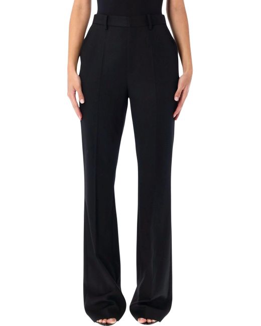 Ralph Lauren Black Wrigley Wool Trousers