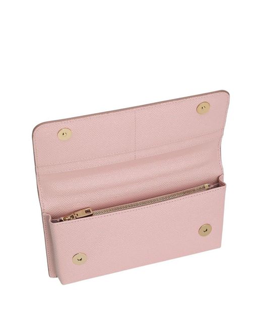 Dolce & Gabbana Pink Leather Mini Bag
