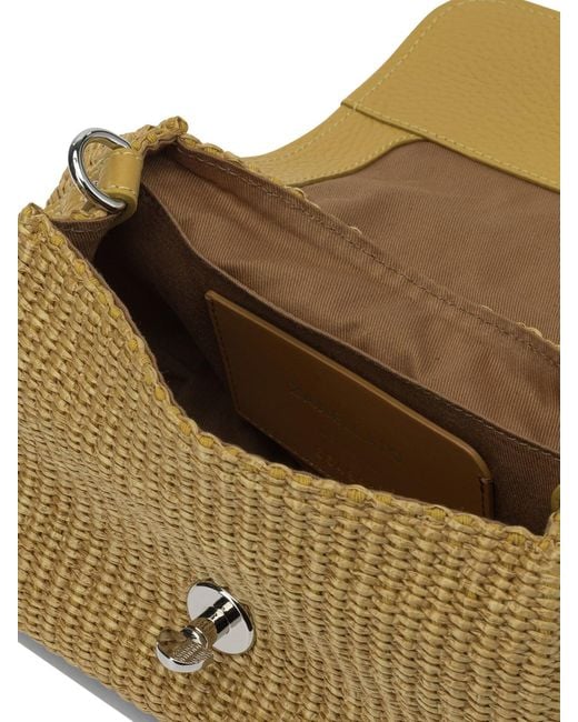 Zanellato Metallic "Postina Vimini Baby" Small Hand Bag