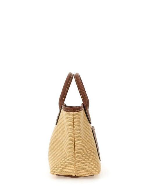 Longchamp Brown Le Pliage Collection Xs Basket Bag