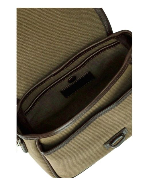 Weekend by Maxmara Green Gap Bronze Crossbody Bag