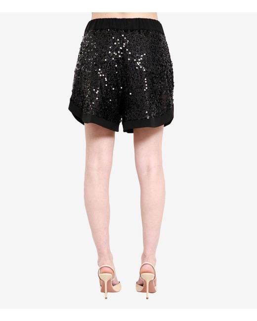Herno Black Shorts