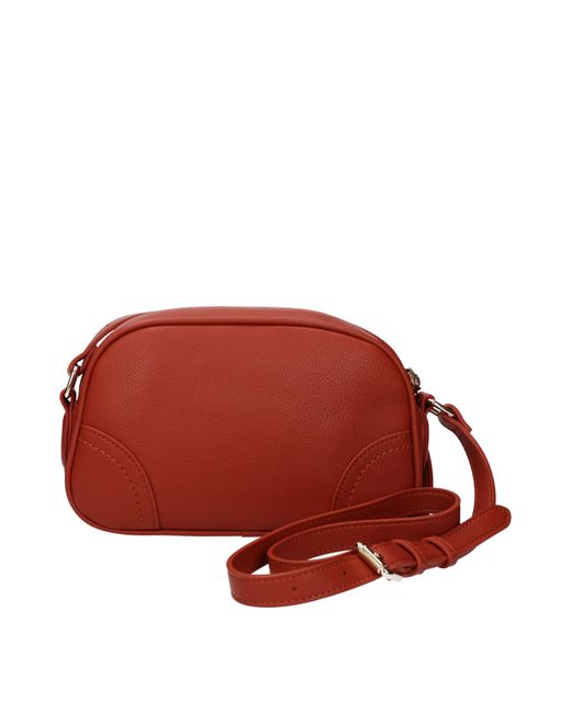 Love Moschino Red Liebe Moschino -Umhängetaschen Frauen Polyurethan Orange/Rugine