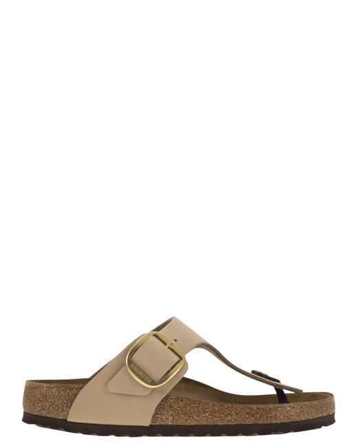 Birkenstock Brown Gizeh Big Buckle