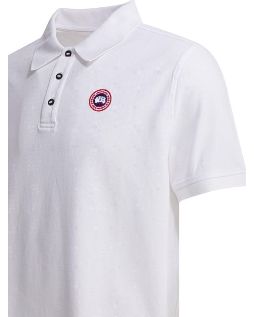 Canada Goose Poloshirts Van in het White voor heren