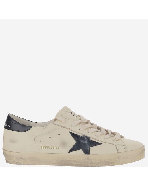 Golden Goose Deluxe Brand Gray Leather Sneakers All Star