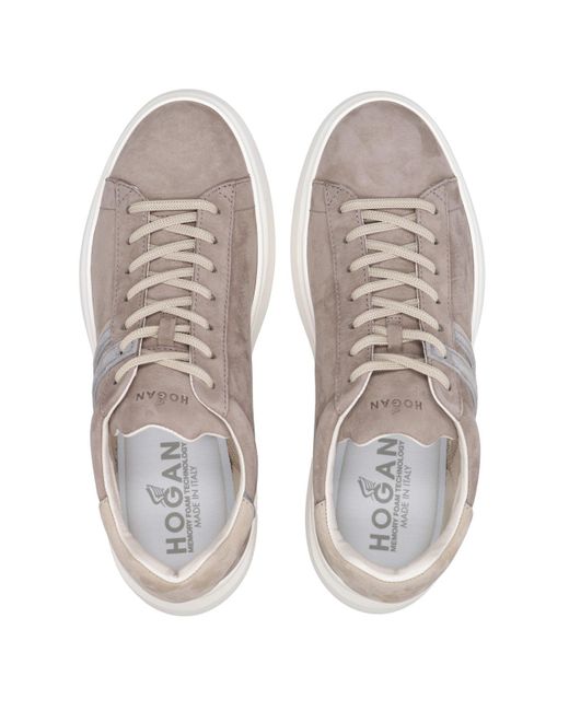 Zapatillas de zapatillas de gris Hogan de hombre de color Gray