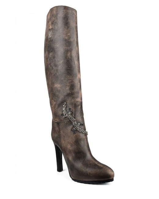 Ralph Lauren Brown Remmy Boots
