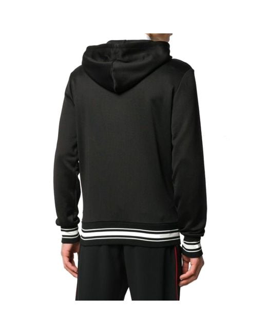 McQueen Black Hoodies for men