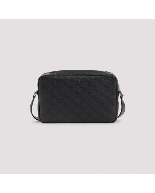 Céline Black Horizontal Messenger Handbag