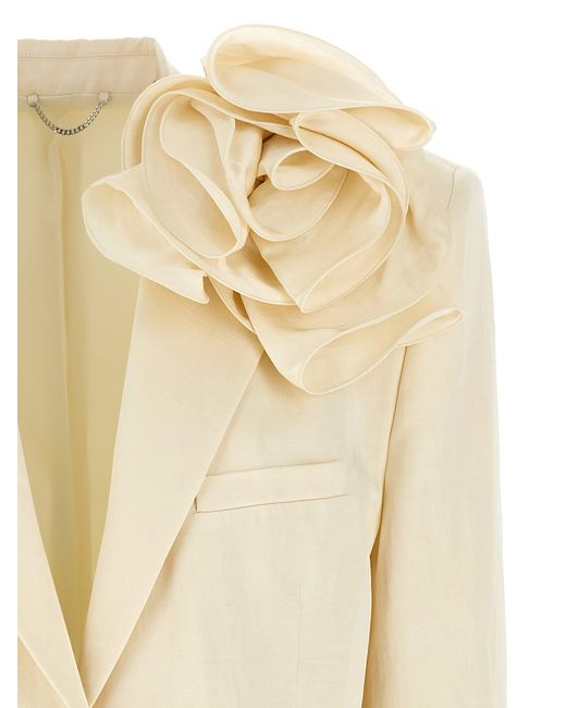 Magda Butrym Natural '01' Blazer