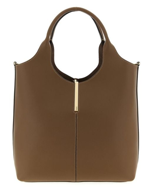 Tod's Brown Kleine Handtasche "Ebr".