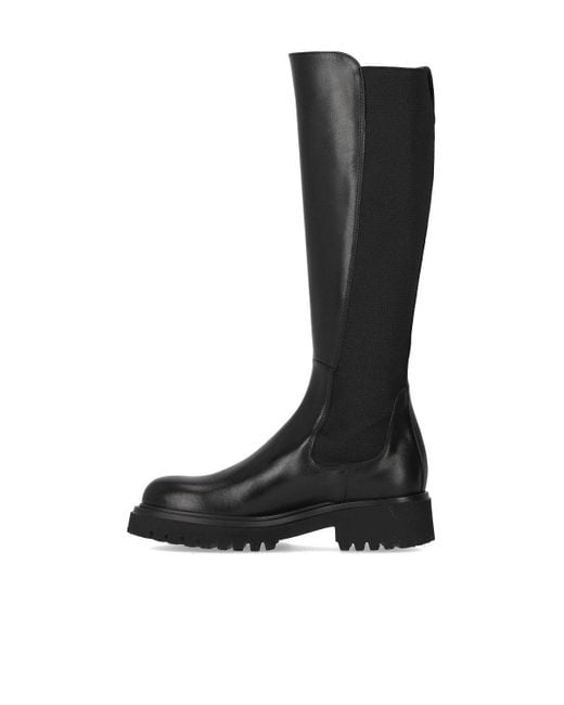 Guglielmo Rotta Black Ranch Boot for men