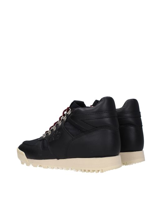 New Balance Blue Stivaletti Uomo Pelle Nero for men