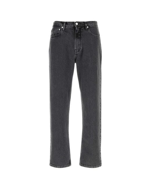 Jil Sander Black Denim Jeans