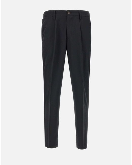 Devore Devore 'dv15 Leisure Chino Zwarte Broek in het Blue voor heren