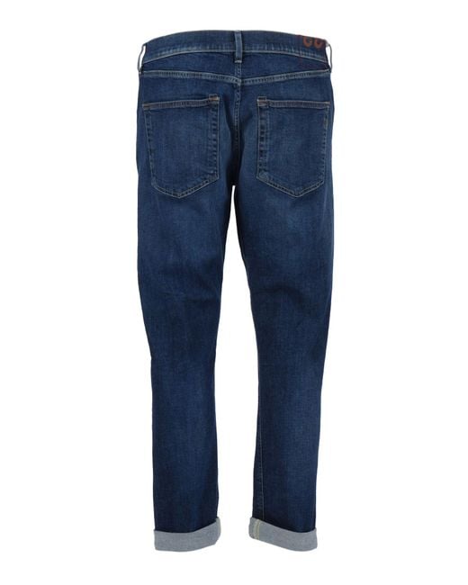 Dondup Blue Pantalone Icon for men