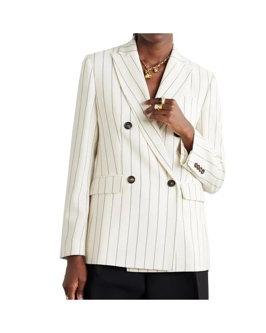 Brunello Cucinelli Natural Wool Blazer