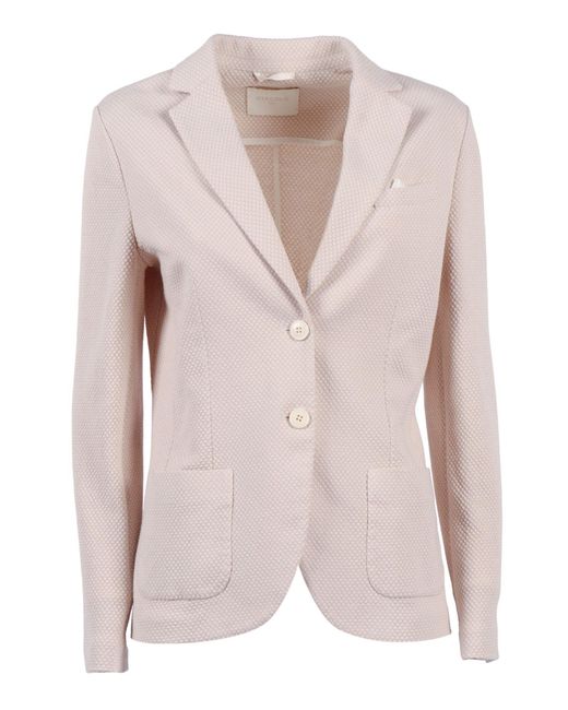 Circolo 1901 Pink Slim Fit Nido D'Ape
