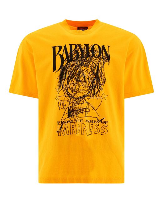 Babylon LA Yellow "from The Ashes" T-shirt for men