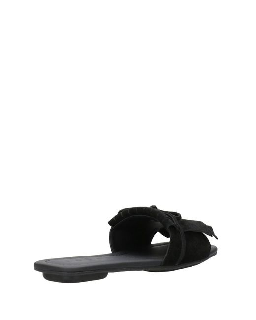 Hogan Black Sandals