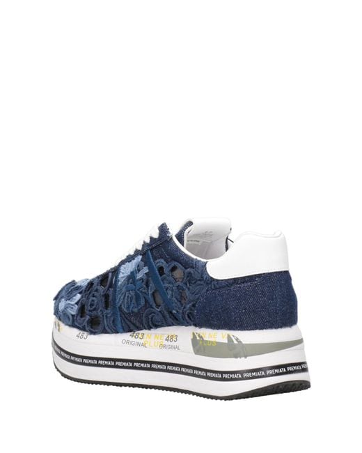 Premiata Blue Sneakers