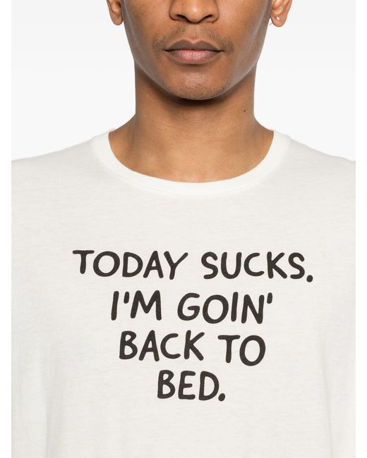 R13 White Today Sucks Boy T