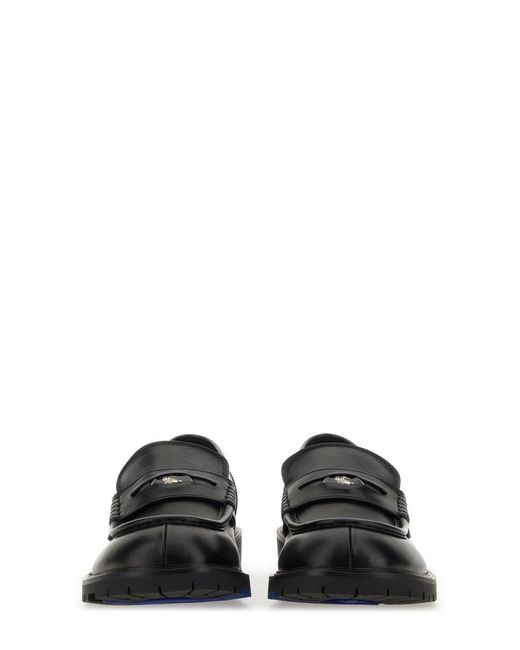 Burberry Black Moccasin "Rogue"