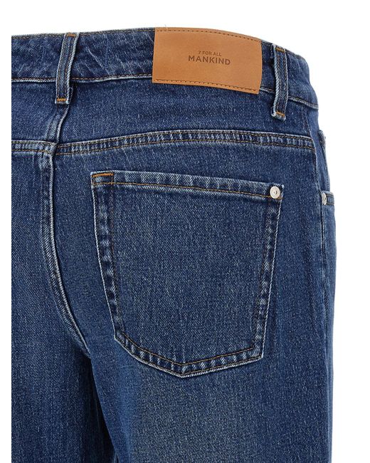 7 For All Mankind 7 Voor Alle Jeans Van De Mensheid 'calie' in het Blue