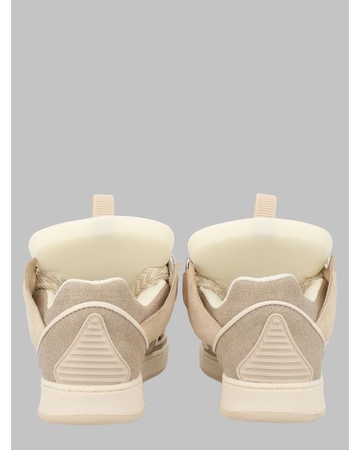 Lanvin Natural Mini Sneakers