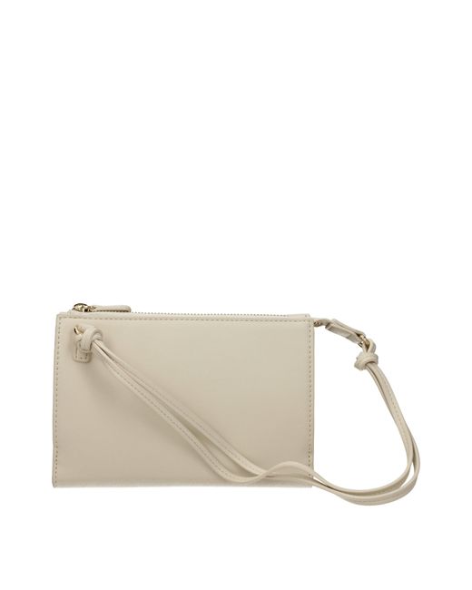 Love Moschino Natural Borse A Spalla Donna Poliuretano/Avorio for men