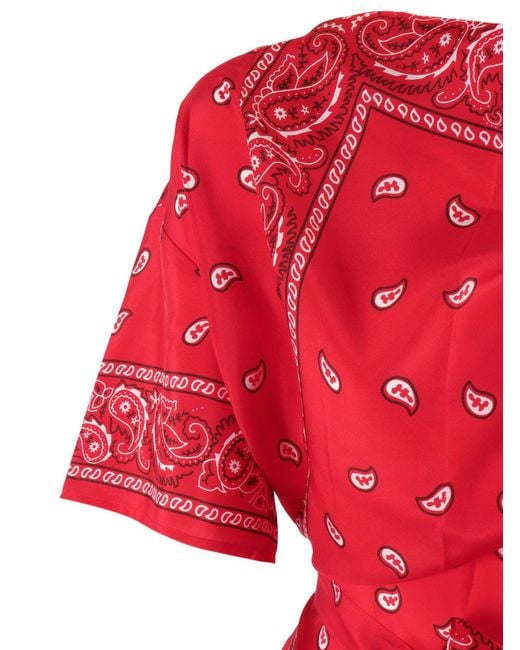 P.A.R.O.S.H. Red Blouse