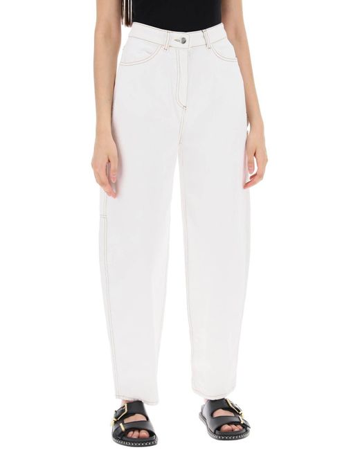 Saks Potts Organic Denim Helle Jeans In in het White