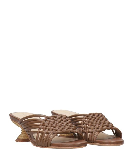 Paloma Barceló Brown Sandals