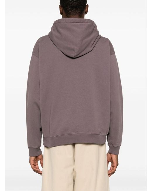 Paura Santi Hoodie Basic in het Brown voor heren